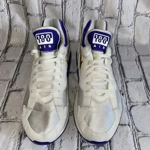 Nike Air Max 180 QS Summit White Metallic Gold Concord Purple 626960-175 US 12 Nike Air Max 180 QS Summit White Metallic Gold Concord  main image 4